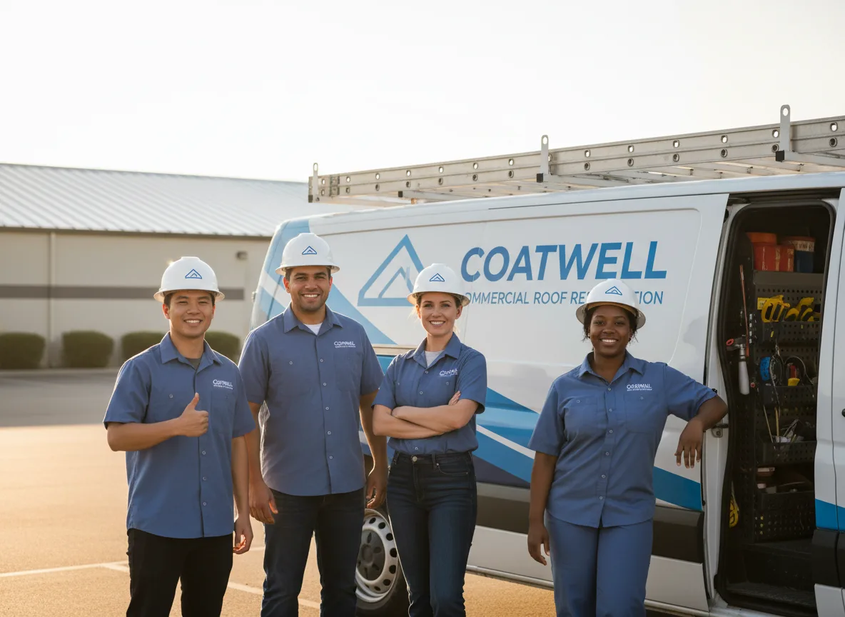 Commercial roof coating company in Allentown, NY